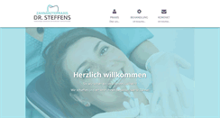 Desktop Screenshot of dr-steffens.de