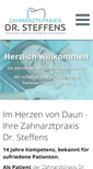 Mobile Screenshot of dr-steffens.de